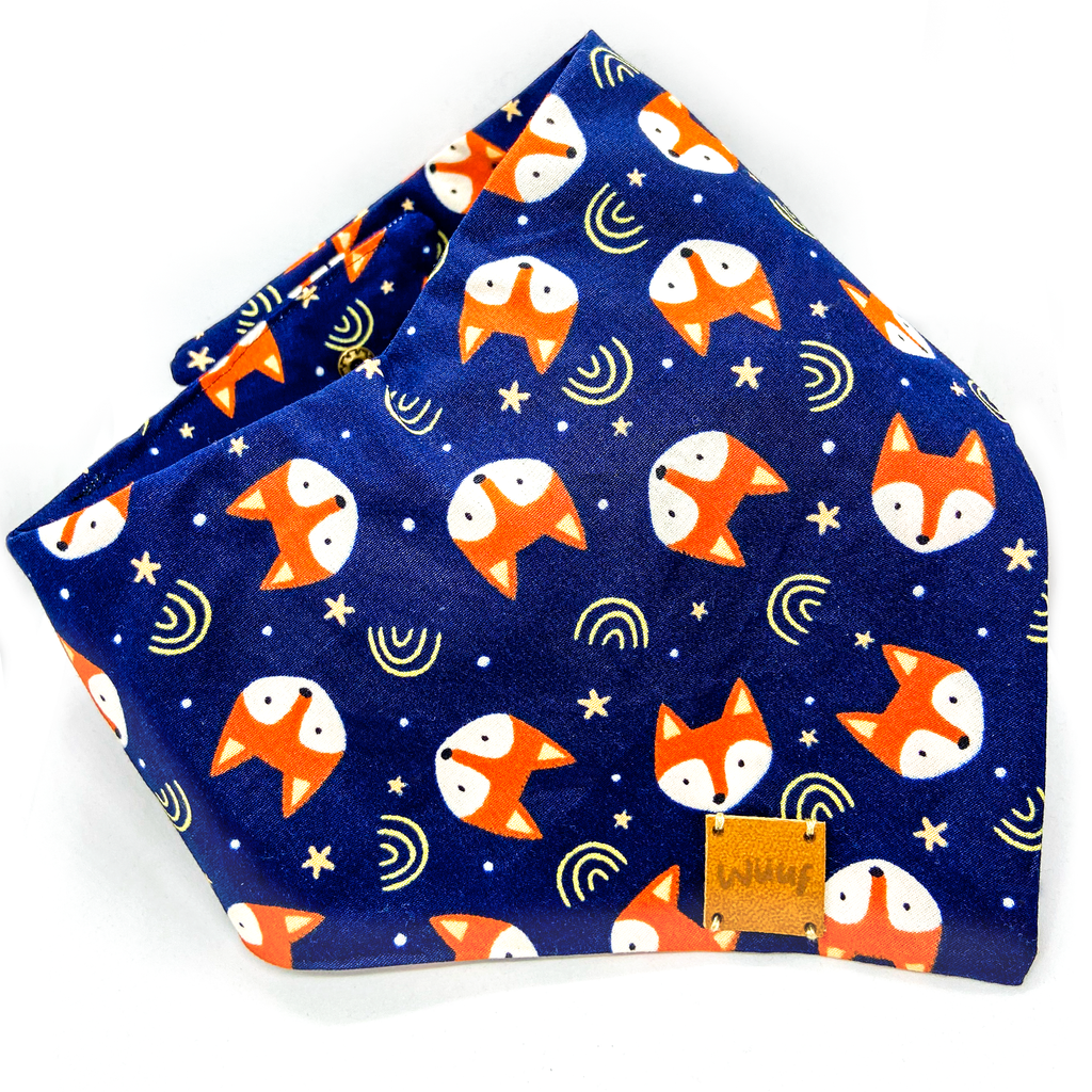 Mr Fox Handmade Dog Bandana - Wüuf