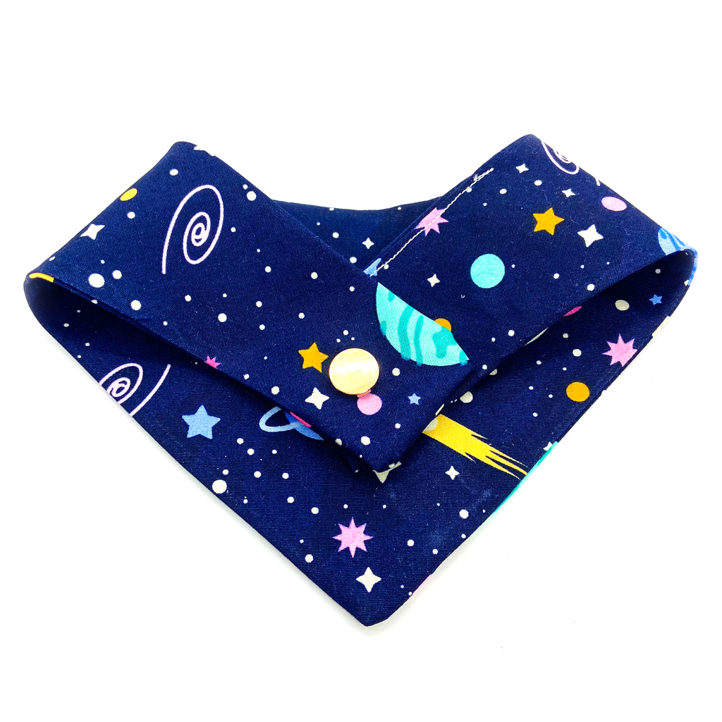 Galactic Space Handmade Dog Bandana - Wüuf