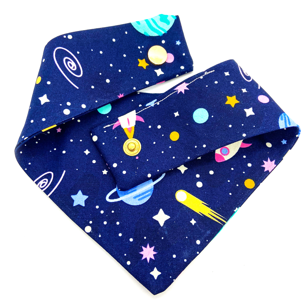 Galactic Space Handmade Dog Bandana - Wüuf