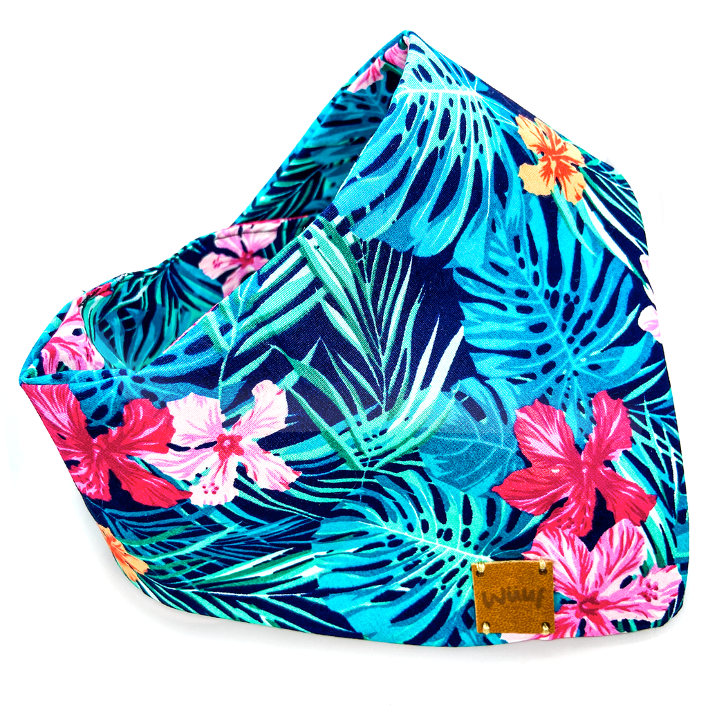 Tropical Handmade Dog Bandana - Wüuf