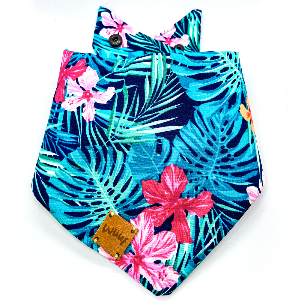 Tropical Handmade Dog Bandana - Wüuf